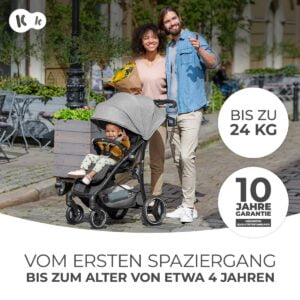 Kinderwagen TRIG 2 Grau