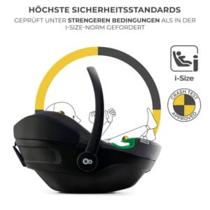 Kinderautositz I-CARE I-SIZE Grau