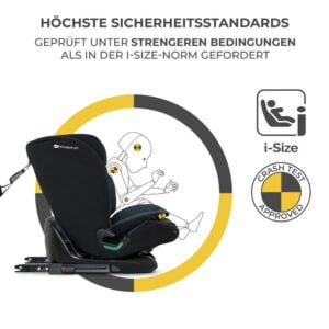 Kinderautositz ONETO3 i-Size  Schwarz