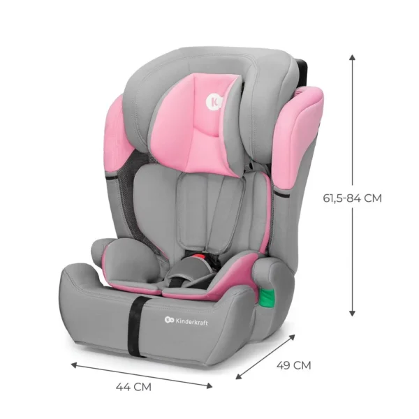 Kinderautositz COMFORT UP i-size Rosa – Bild 11