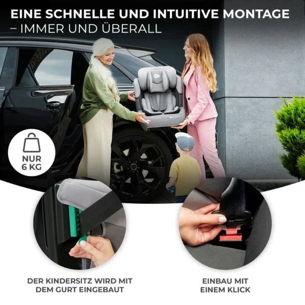 Kinderautositz COMFORT UP i-size Rosa – Bild 3