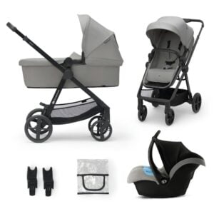 Kinderwagen 3in1 NEWLY Pro Grau