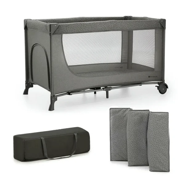 Kinderreisebett JOY2 2in1 - Dunkelgrau