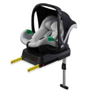 Kindersitz MINK PRO i-Size mit MINK FX Basisstation Grau