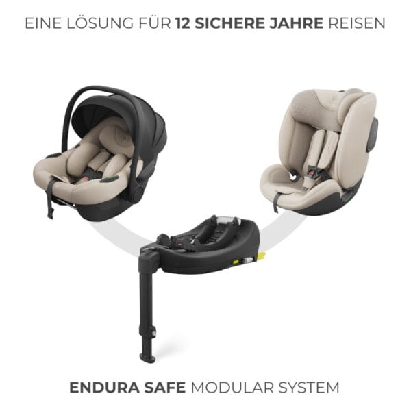 Kindersitz ENDURA SAFE Modular System - Beige – Bild 4
